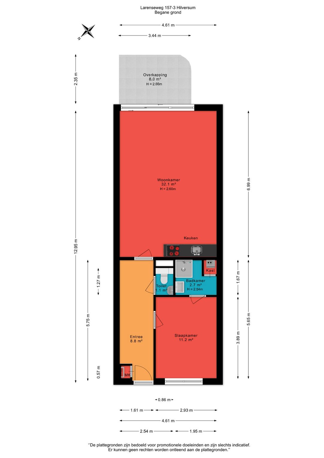 Ground floor apartment with garden, new bathroom, and parking in Hilversum — 37