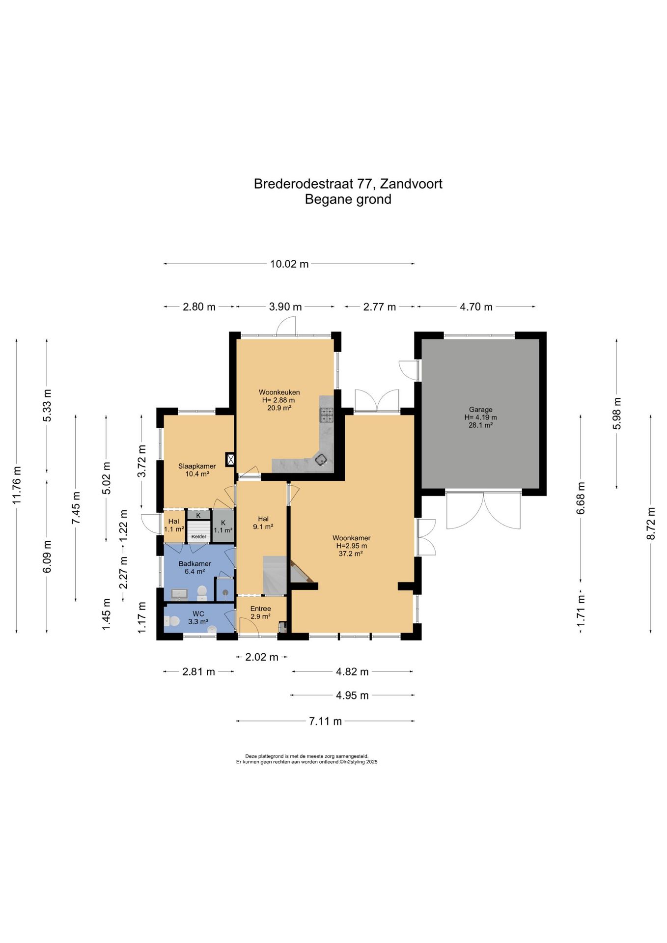 Foto 87 van Brederodestraat 77