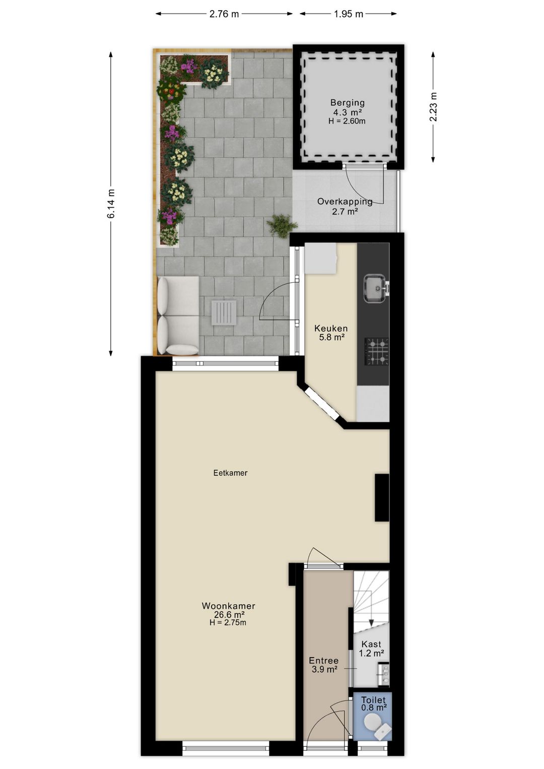 Foto 43 van Dennenstraat 21