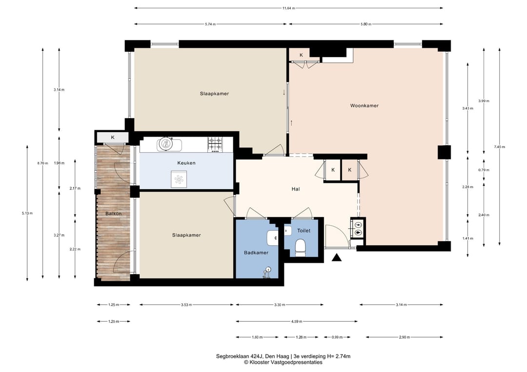 Foto 38 van Segbroeklaan 424-J