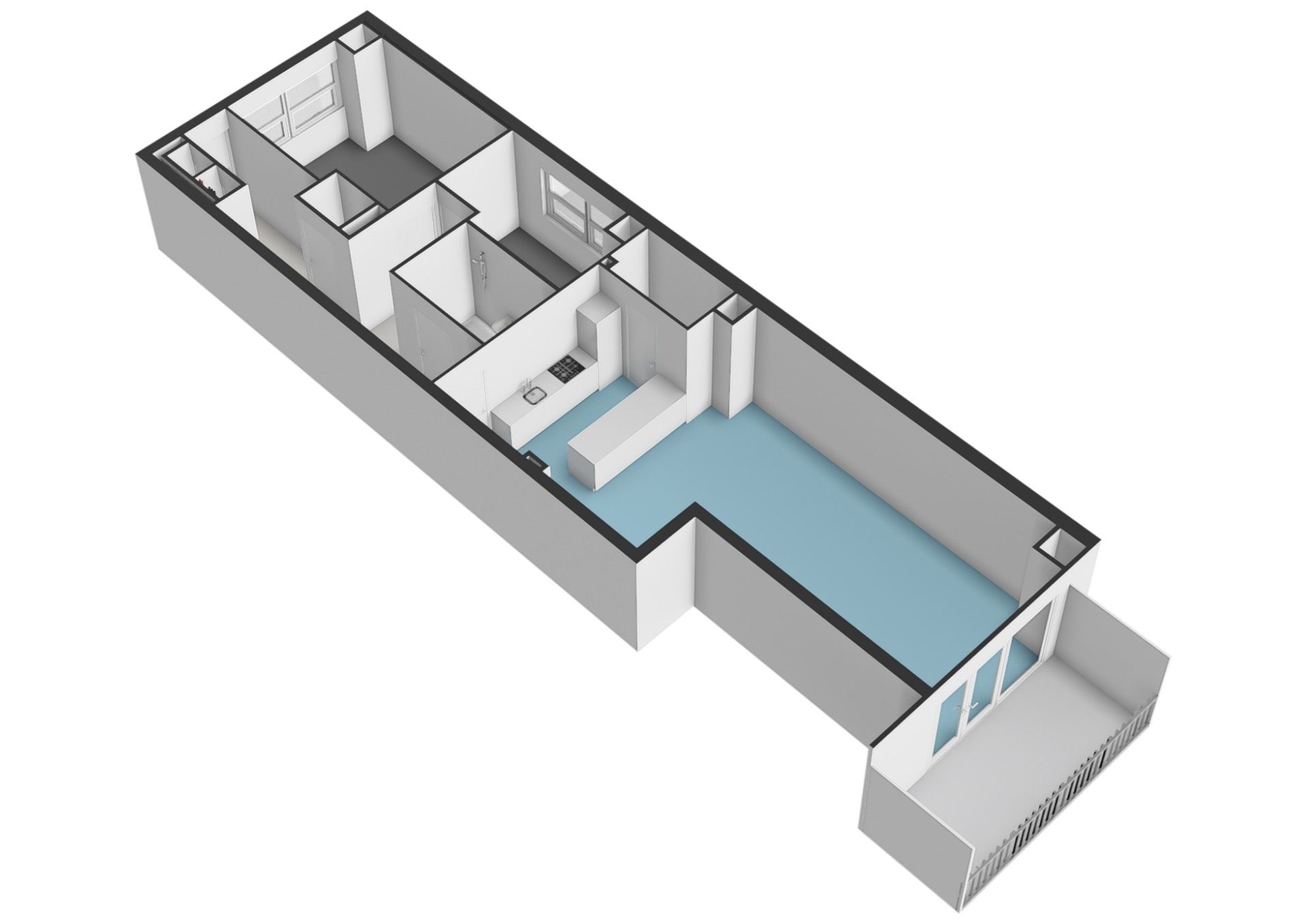 Foto 39 van Van Oldenbarneveldtstraat 52-M