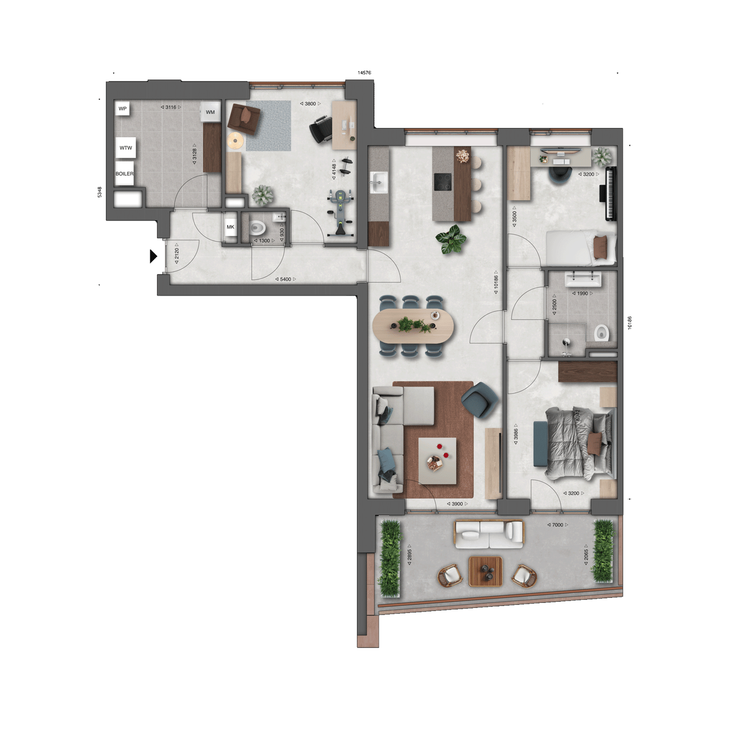 Photo 4 of Bouwnummer (Bouwnr. 14)