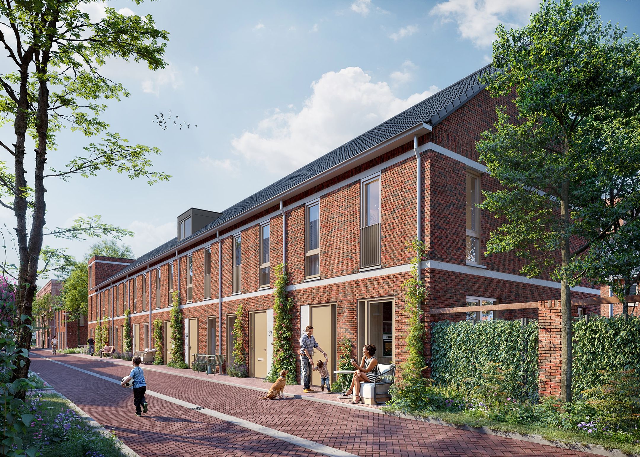 Hier tussenwoning (Bouwnr. bnr H 28)  false