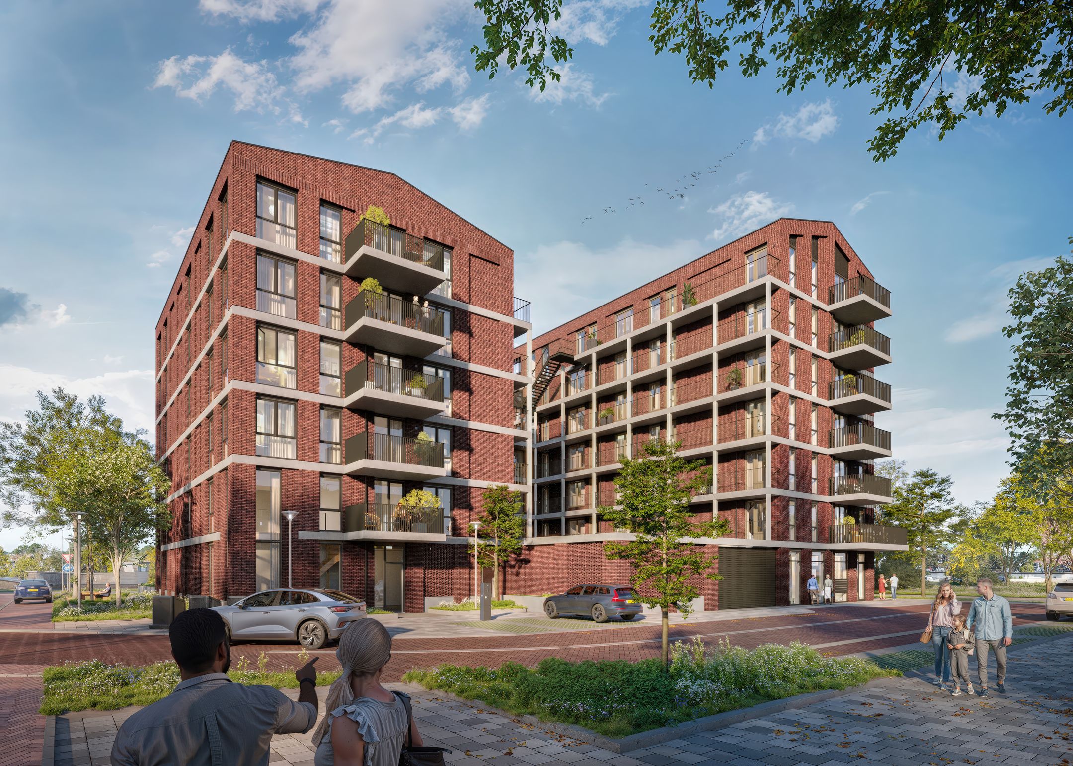 Photo 6 of Hier 3-kamerappartement (Bouwnr. bnr A1-32)