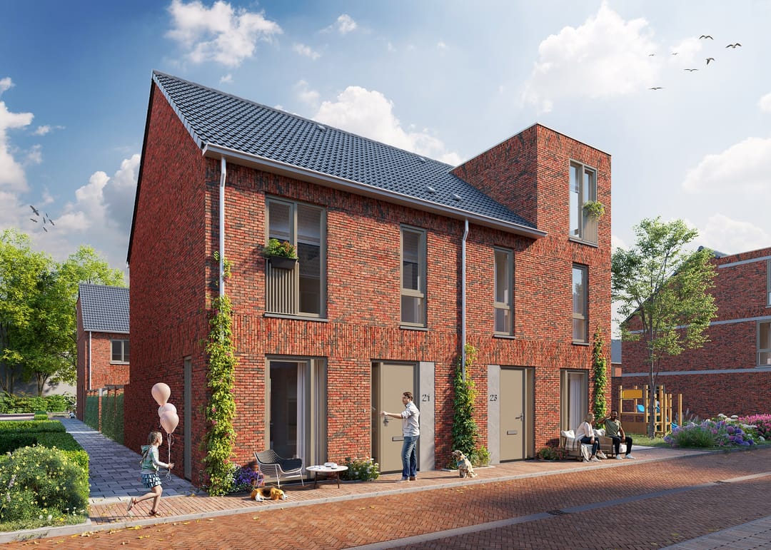 Foto 16 van Hier tussenwoning (Bouwnr. bnr E 19)