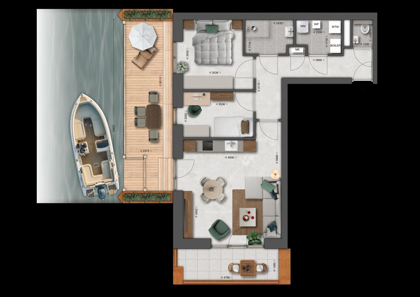 Photo 5 of Appartement type A3 (Bouwnr. 57)