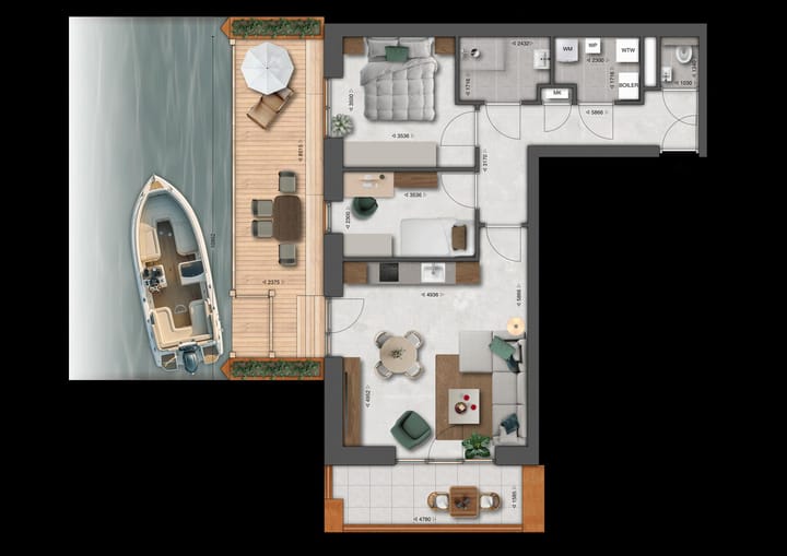 Photo 5 of Appartement type A3 (Bouwnr. 57)