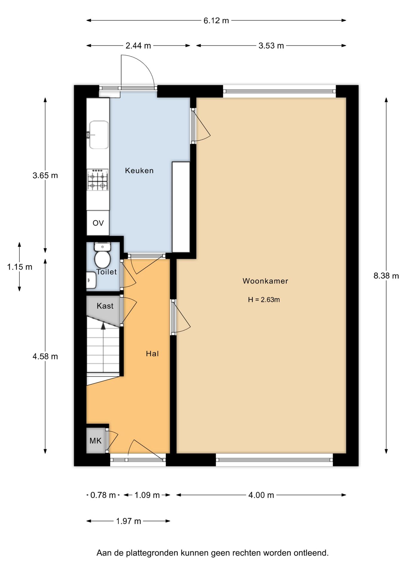 Spacious terraced house with sunny south facing garden in IJsselstein — 40