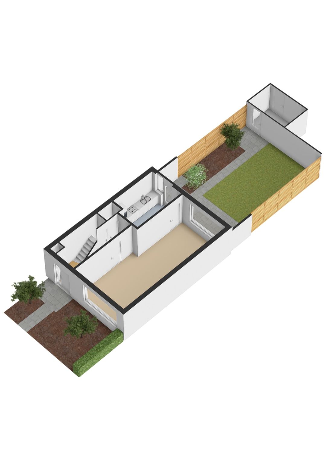 Spacious terraced house with sunny south facing garden in IJsselstein — 43