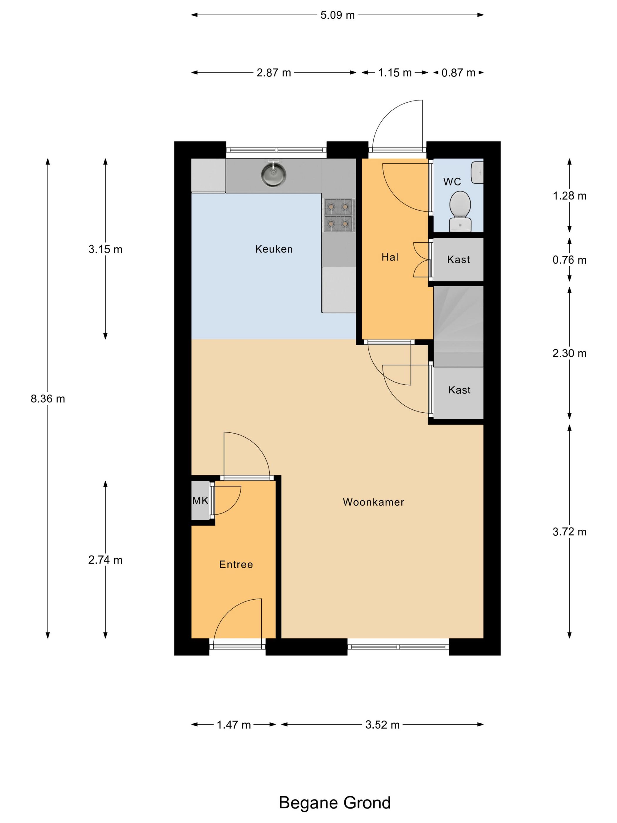 Well-Maintained Energy-Efficient Terraced House in Quiet Courtyard — 63