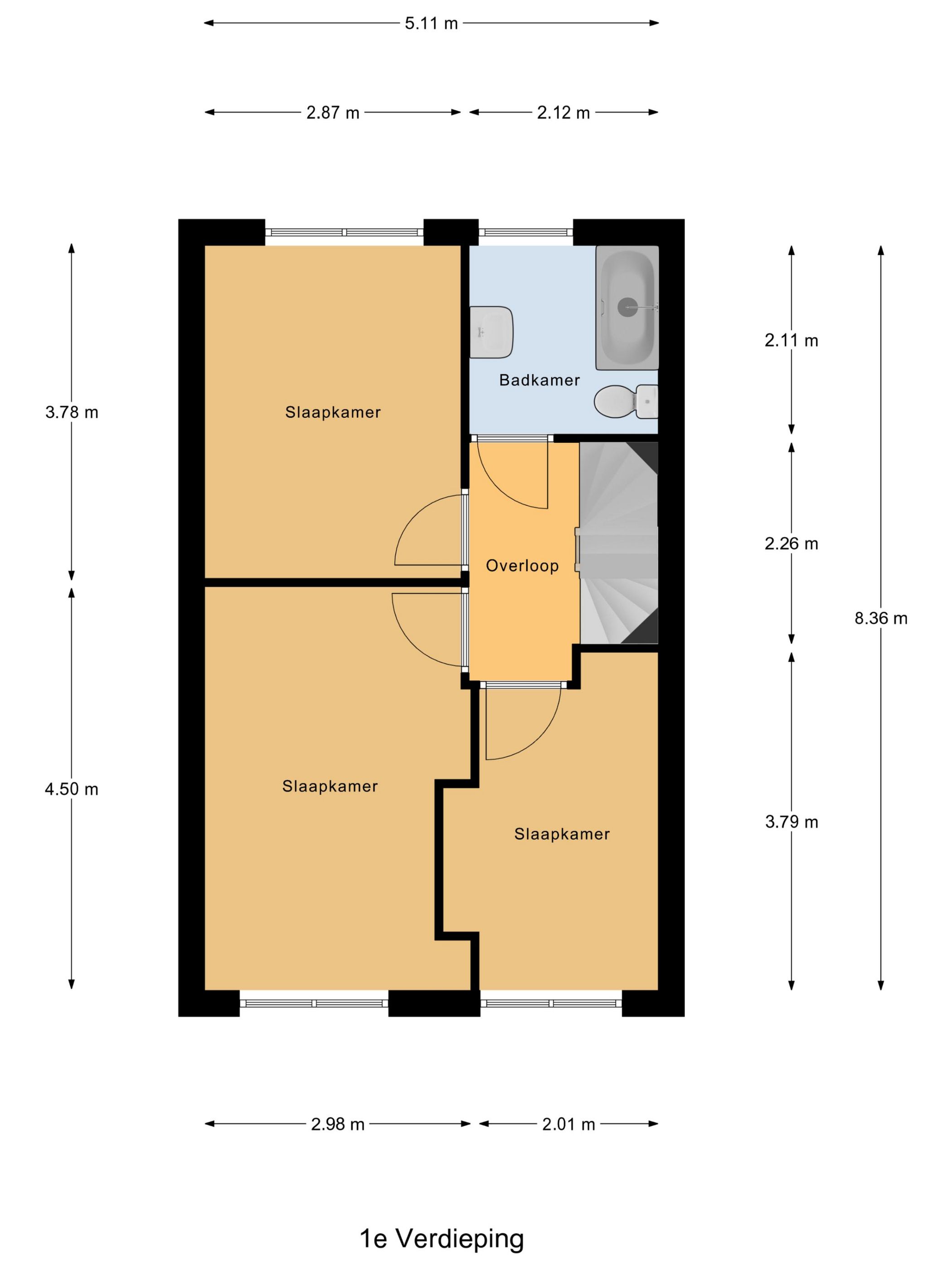 Well-Maintained Energy-Efficient Terraced House in Quiet Courtyard — 68