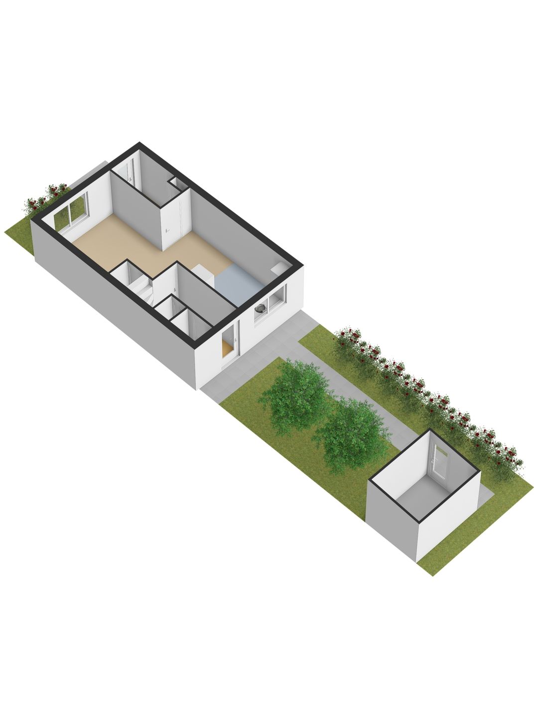 Well-Maintained Energy-Efficient Terraced House in Quiet Courtyard — 75