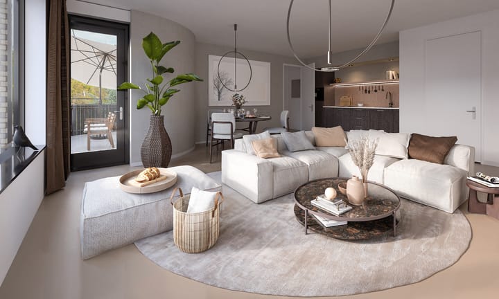 Foto van Type F | 3-kamer appartement Portiekflat