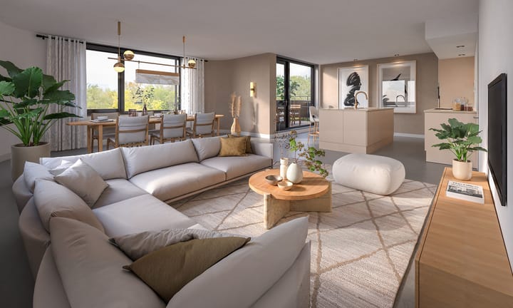 Foto van Type I | 3-kamer appartement Portiekflat