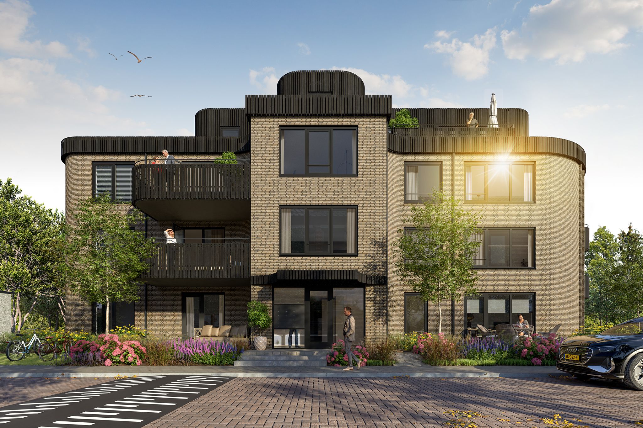 Type B | 3-kamer appartement (Bouwnr. 2)  false