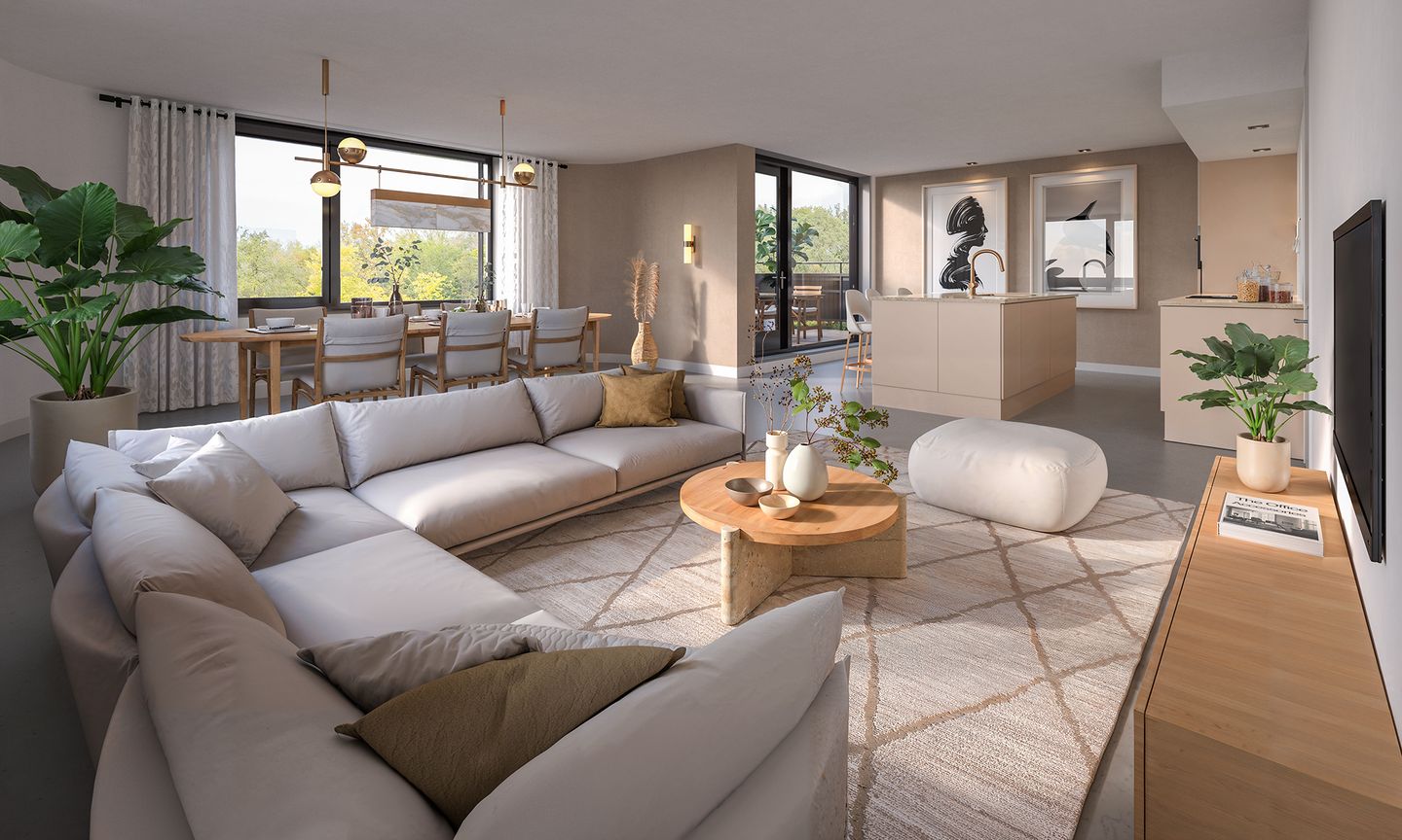 Foto 4 van Type I | 3-kamer appartement (Bouwnr. 14)