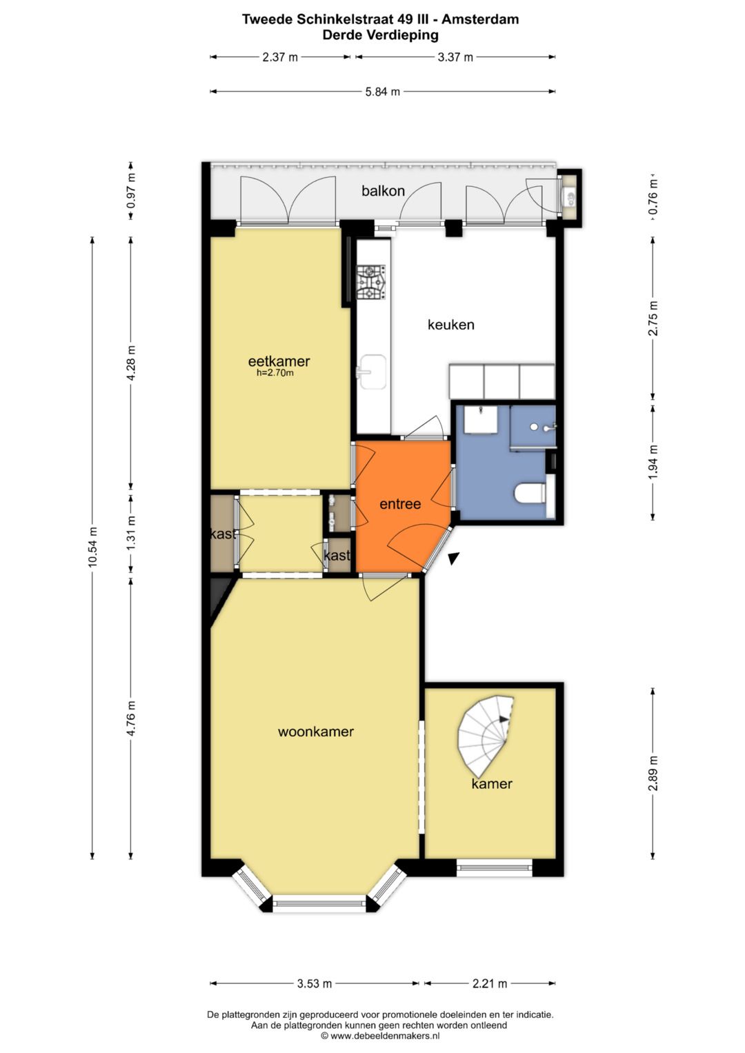 Photo 24 of Tweede Schinkelstraat 49-3