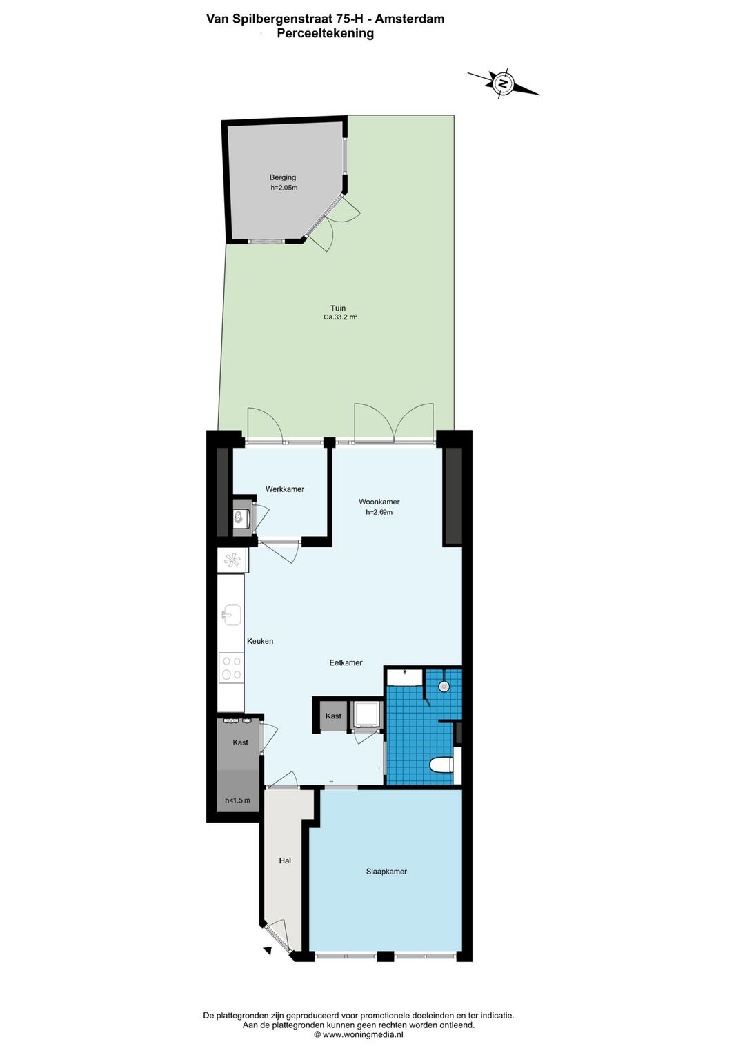 Foto 17 van Van Spilbergenstraat 75-H