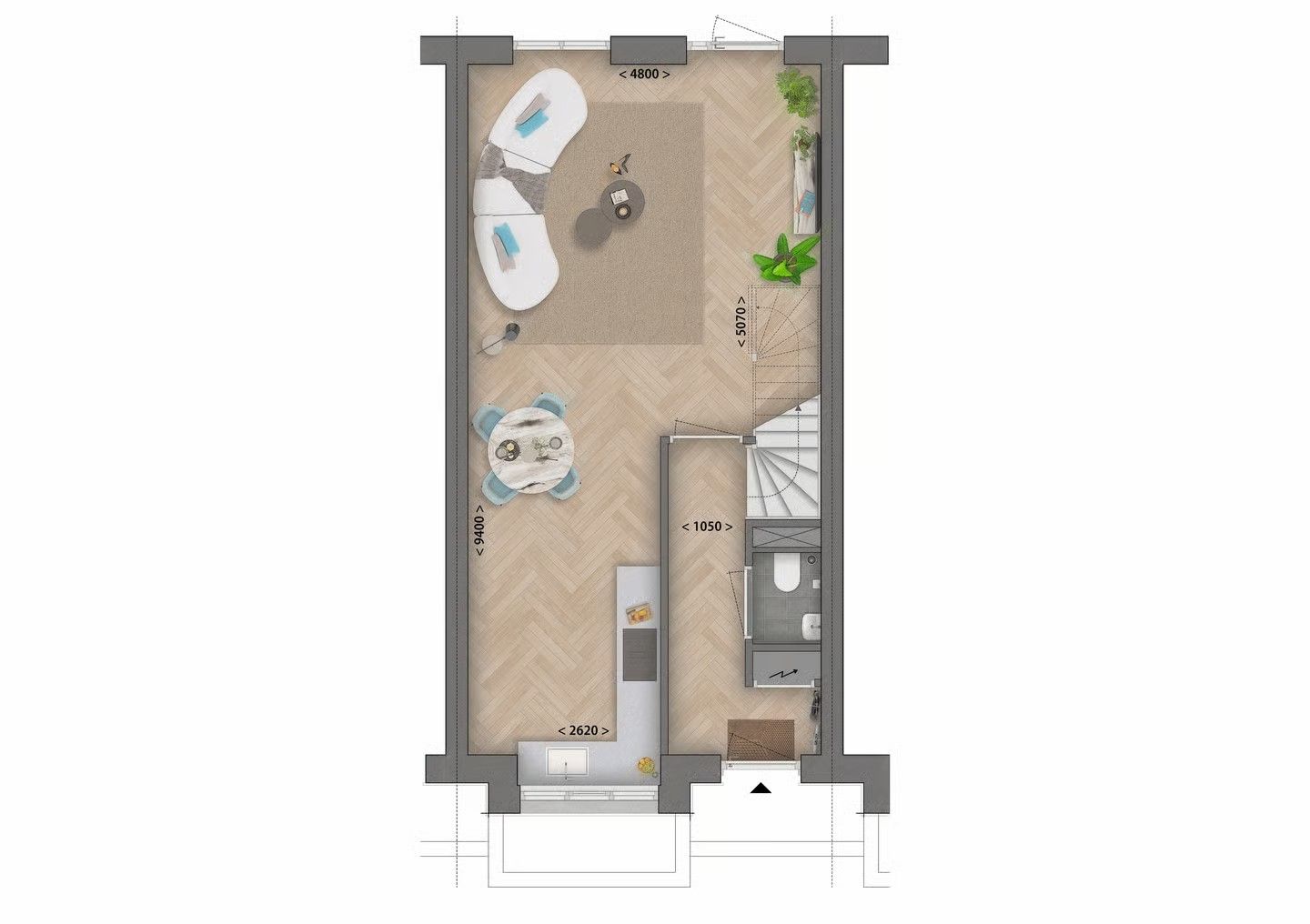 Foto 4 van Noteboomstraat 7-B