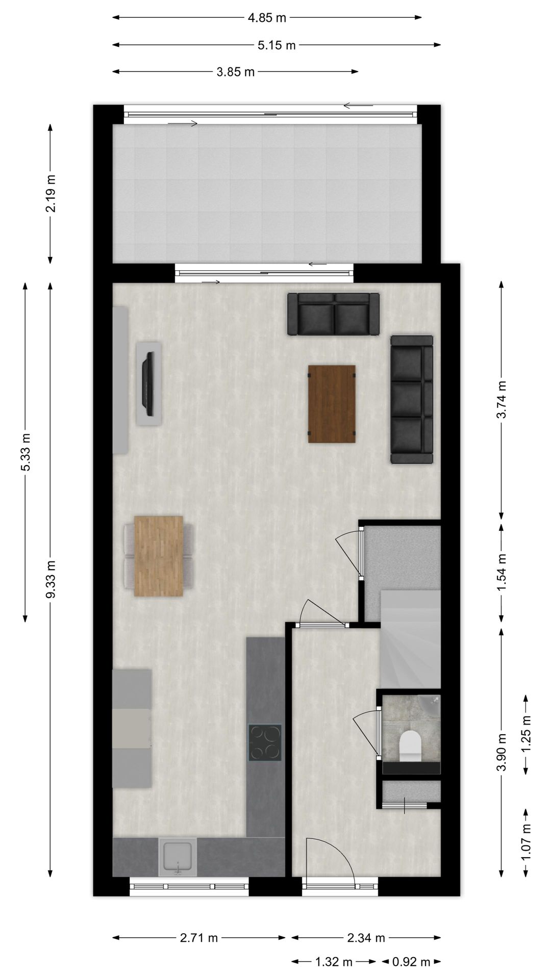Luxury and energy-efficient zero-meter home with 5 bedrooms in stylish 1930s architecture — 49