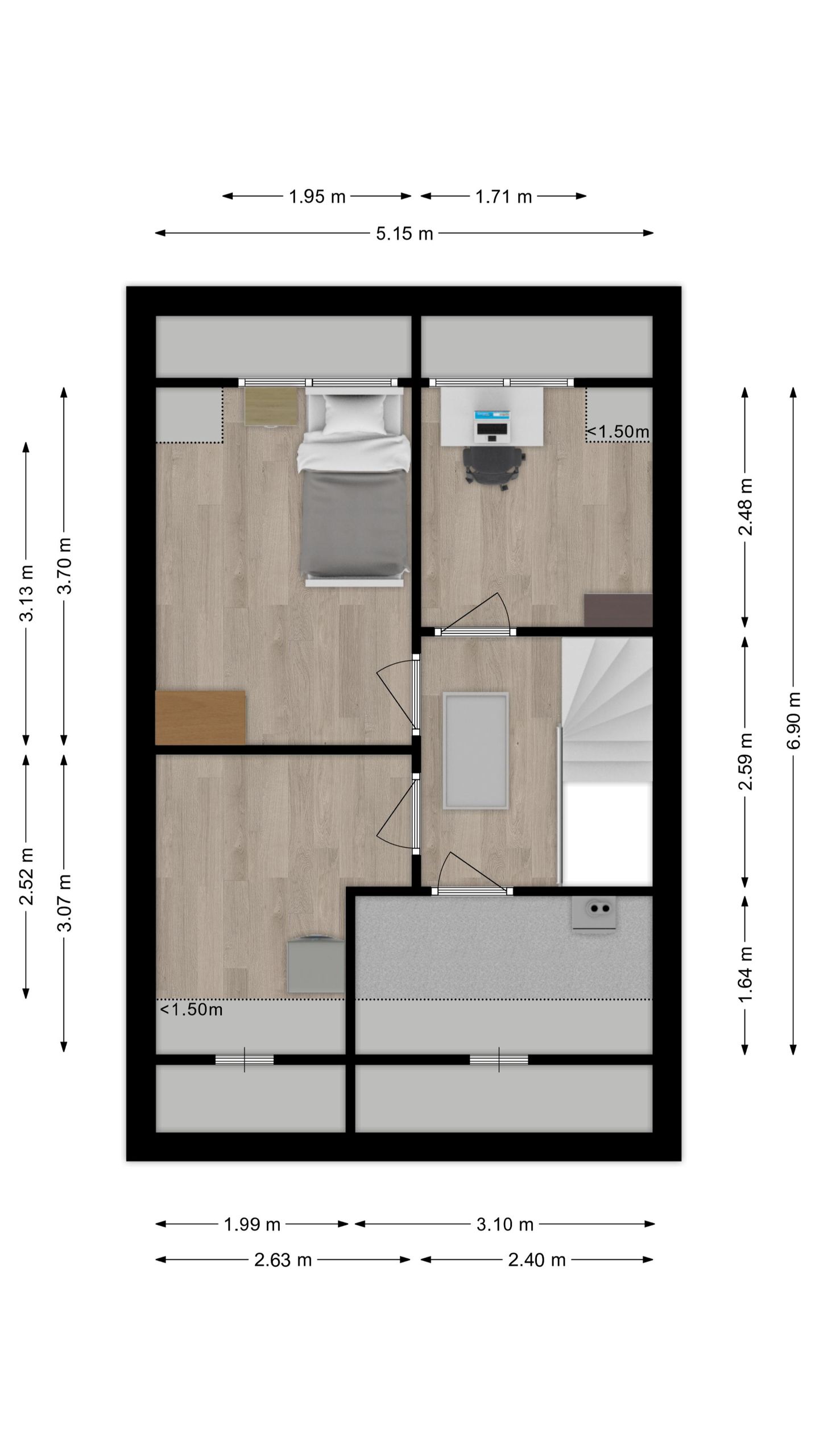 Luxury and energy-efficient zero-meter home with 5 bedrooms in stylish 1930s architecture — 50