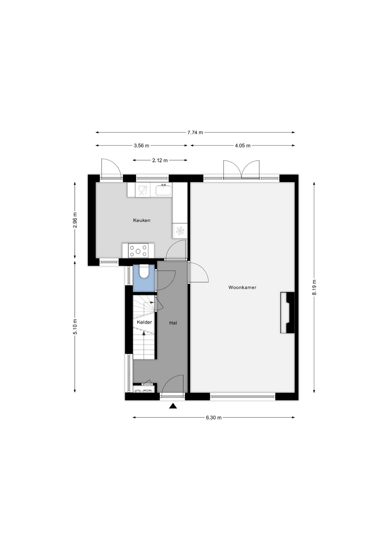 Spacious semi-detached house with large garage and sunny garden located in Breda — 40