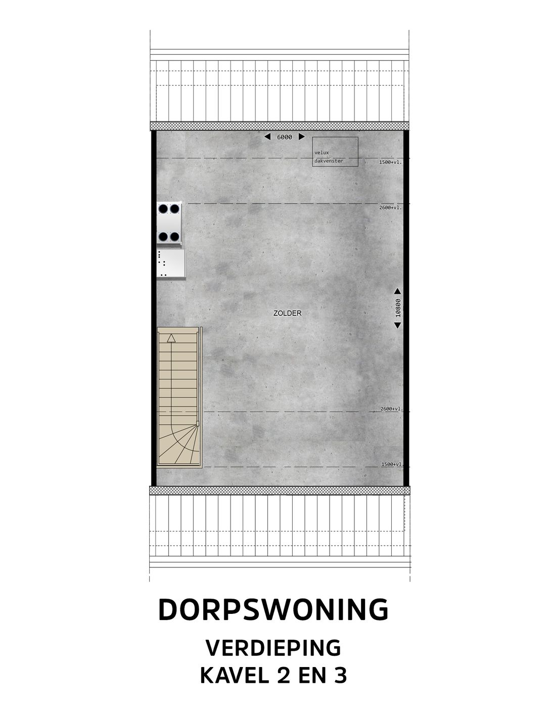 Foto 8 van Dorpswoning Type C (Bouwnr. 3)