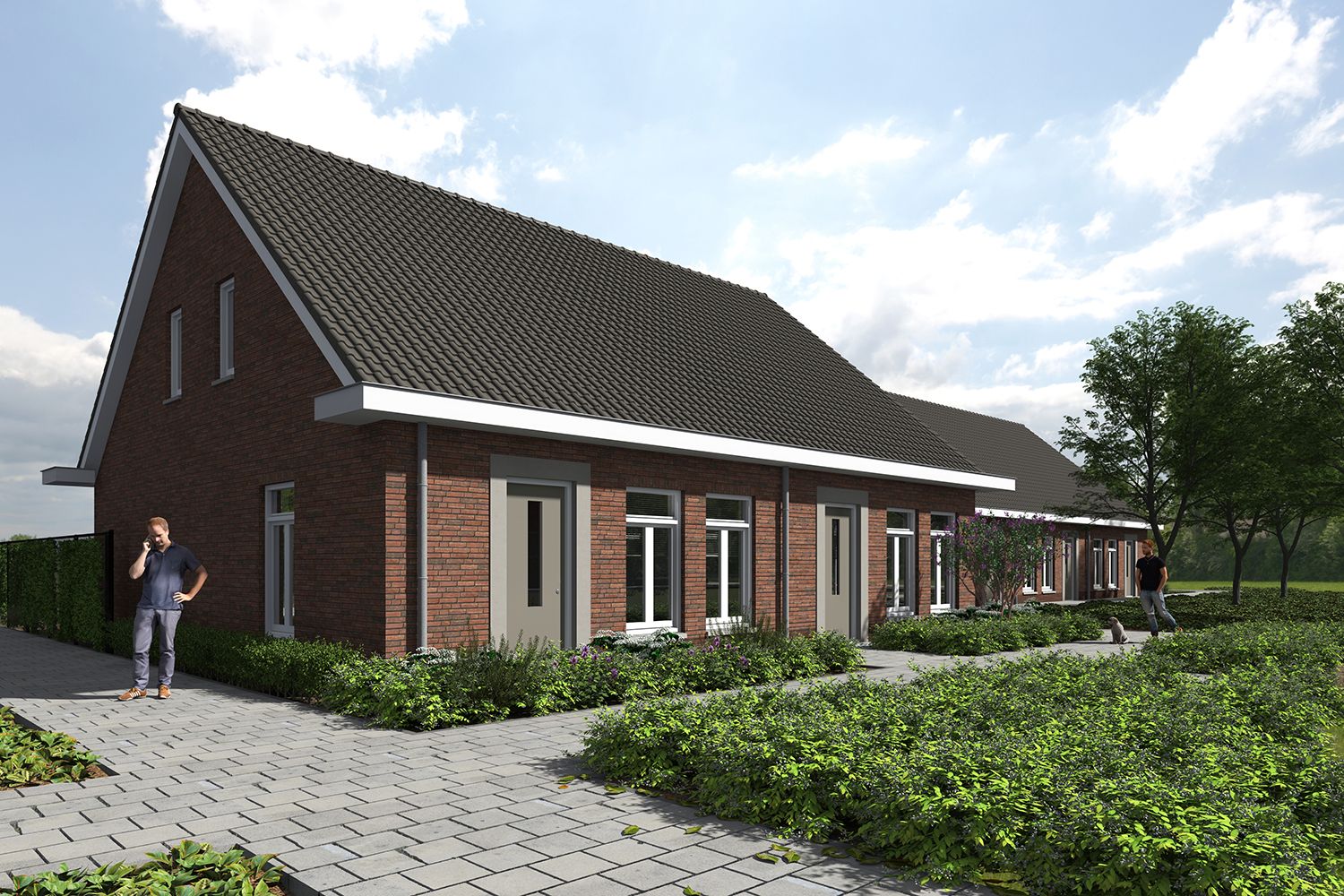 Buying a house in The Netherlands., Dorpswoning Type C (Bouwnr. 6)