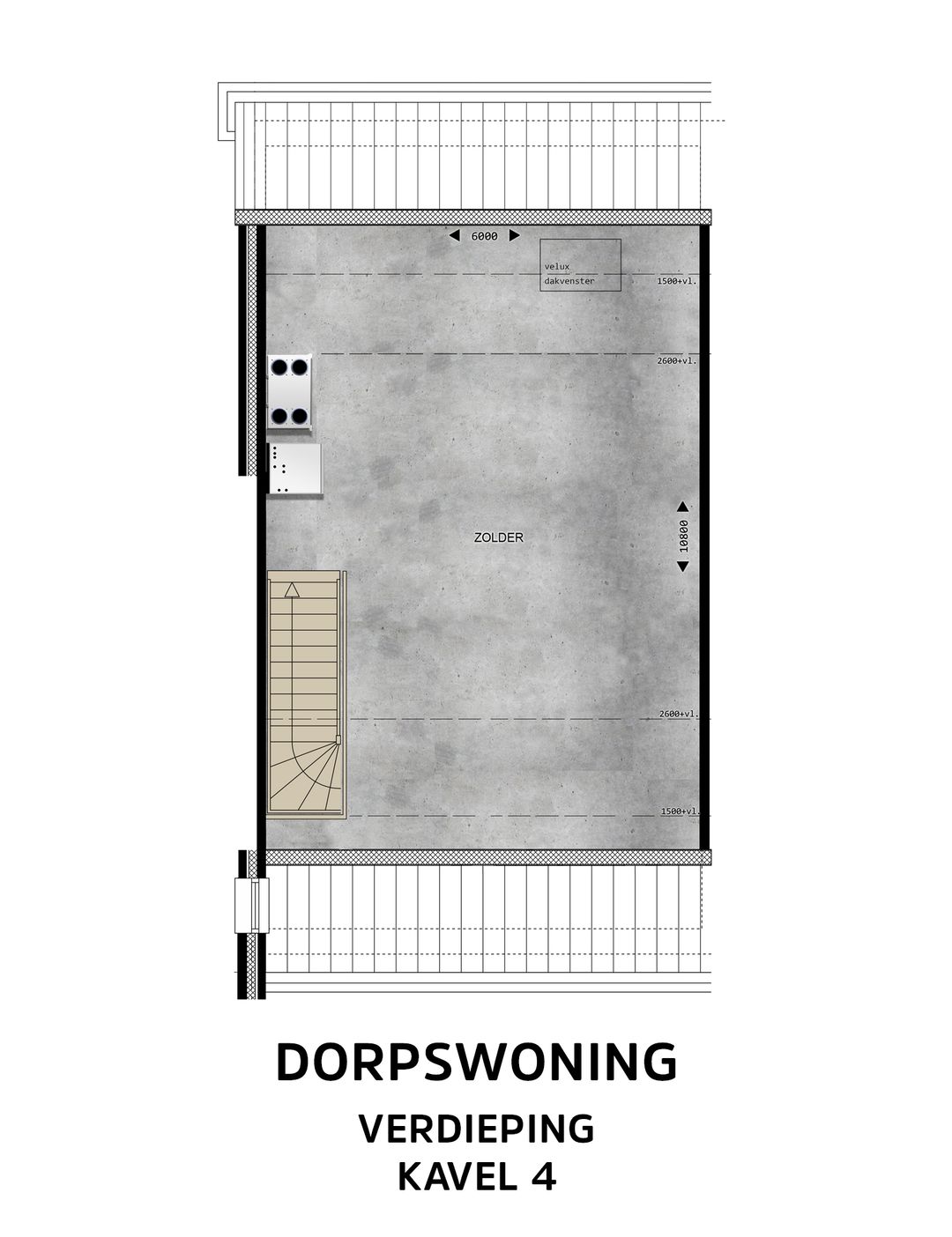 Foto 8 van Dorpswoning Type C (Bouwnr. 4)