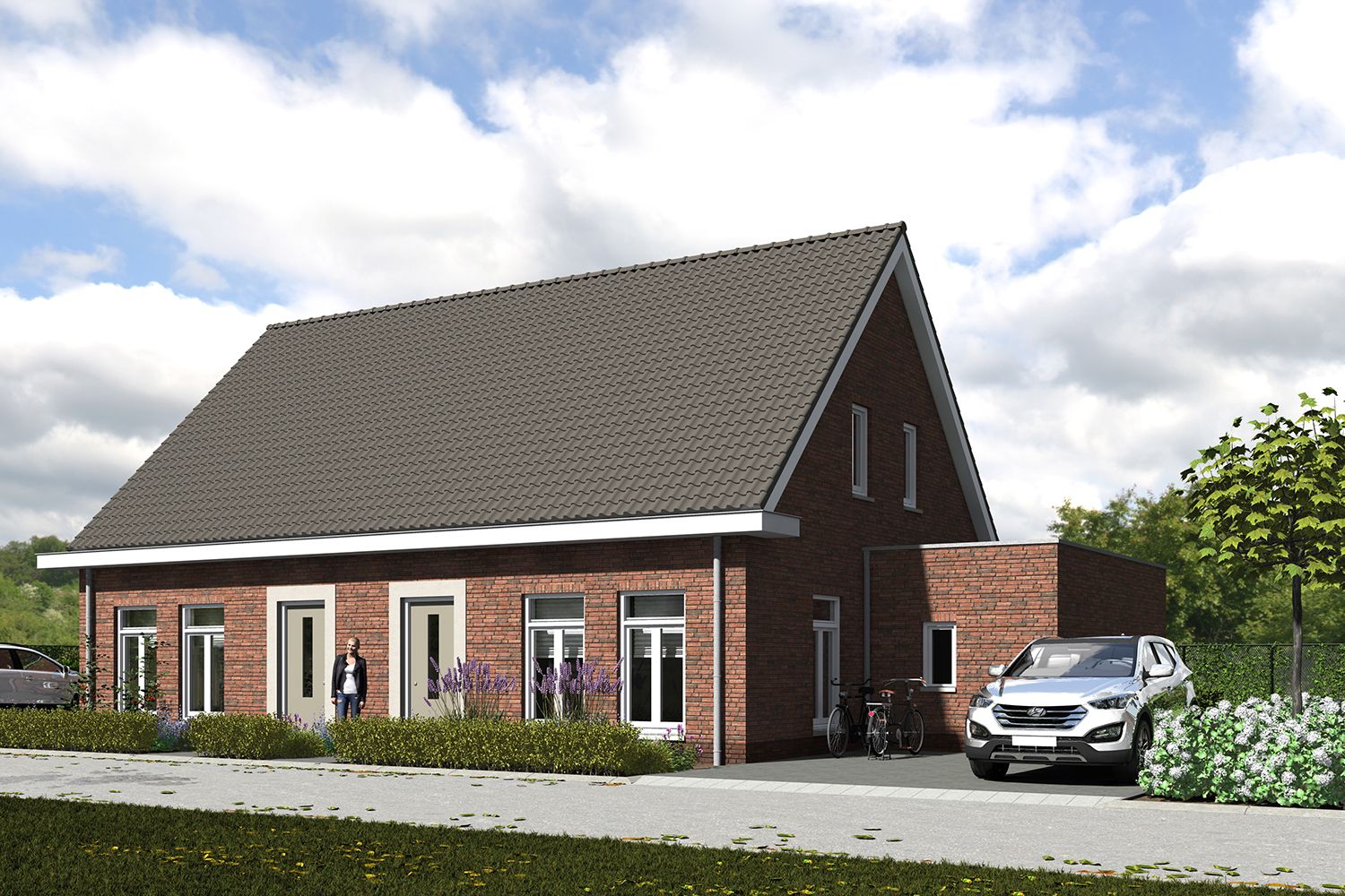 Buying a house in The Netherlands., Halfvrijstaande woning Type A (Bouwnr. 19)