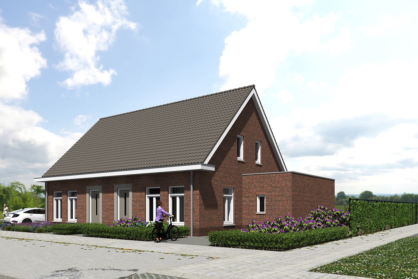 Photo 4 of Halfvrijstaande woning Type A (Bouwnr. 14)