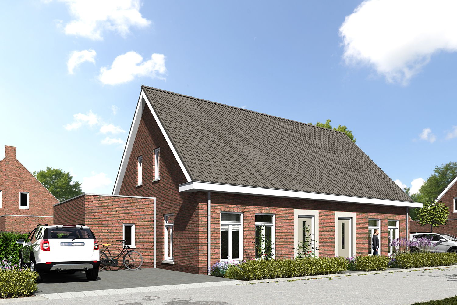 Buying a house in The Netherlands., Halfvrijstaande woning Type A (Bouwnr. 20)