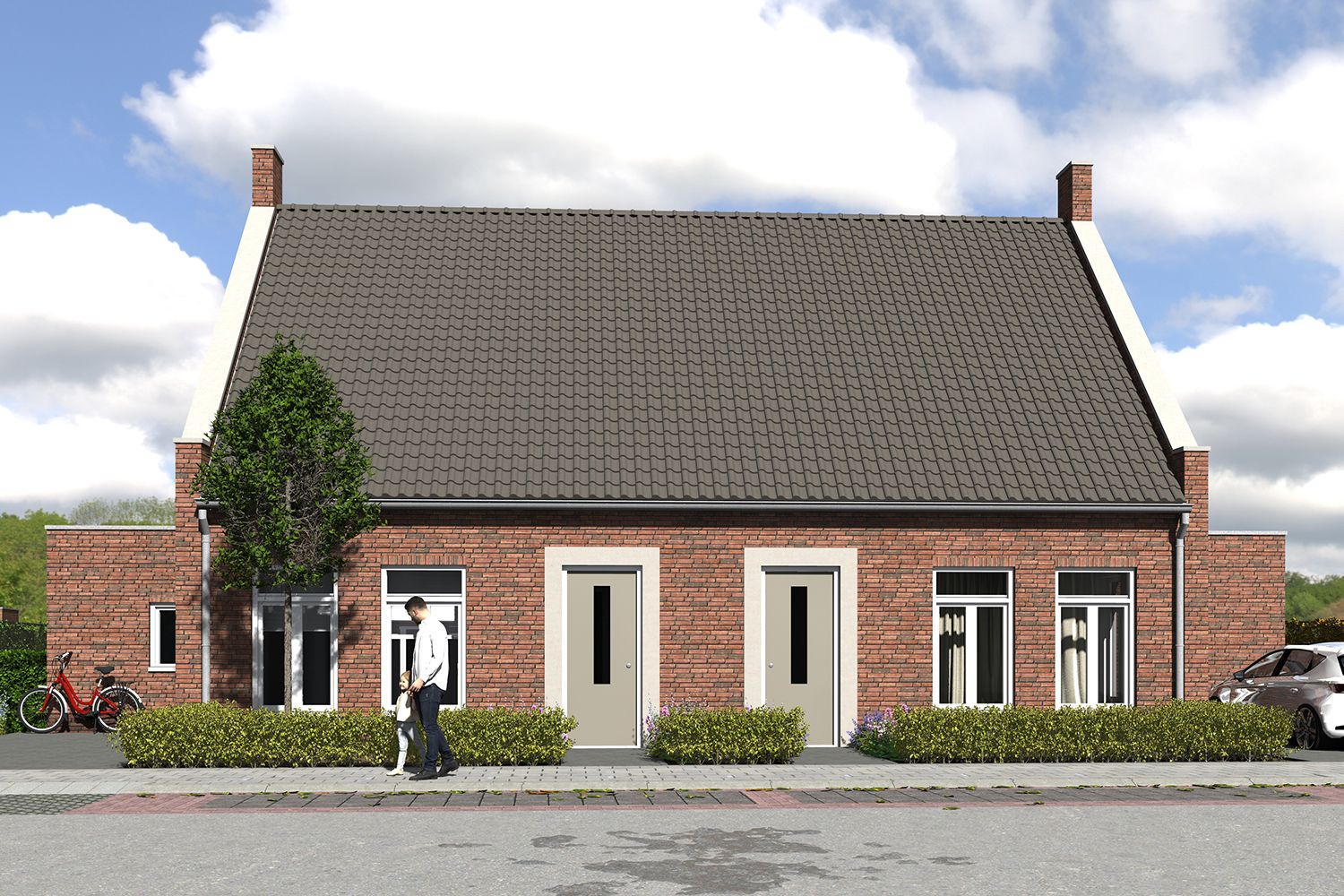 Foto 3 van Halfvrijstaande woning Type B (Bouwnr. 16)