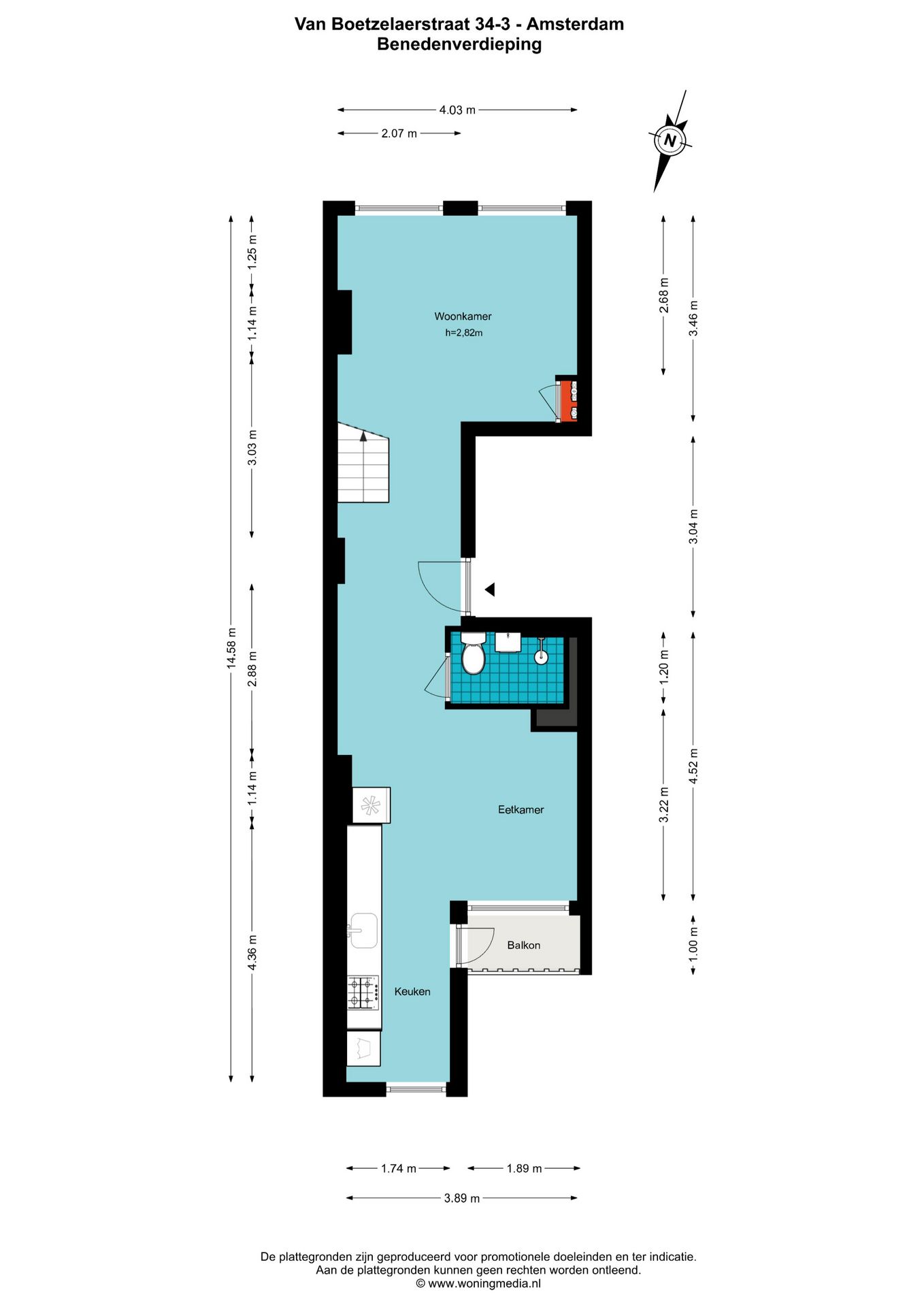 Photo 21 of Van Boetzelaerstraat 34-3