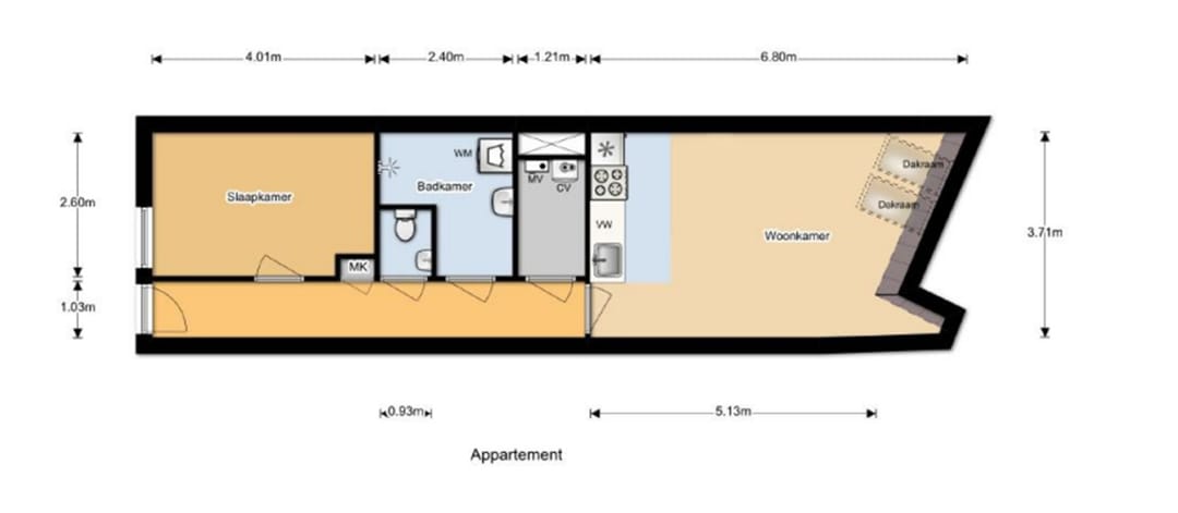 Foto 28 van Kruisstraat 10-F