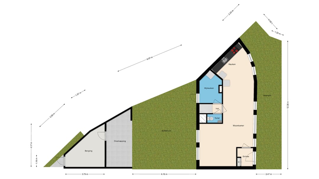 Spacious and bright townhouse with sunny garden and new veranda — 31