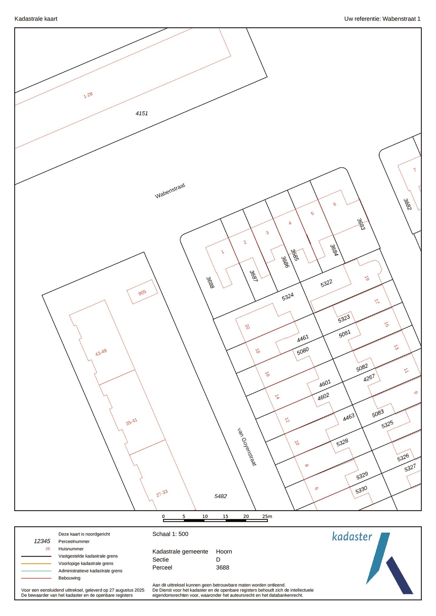 Foto 40 van Wabenstraat 1