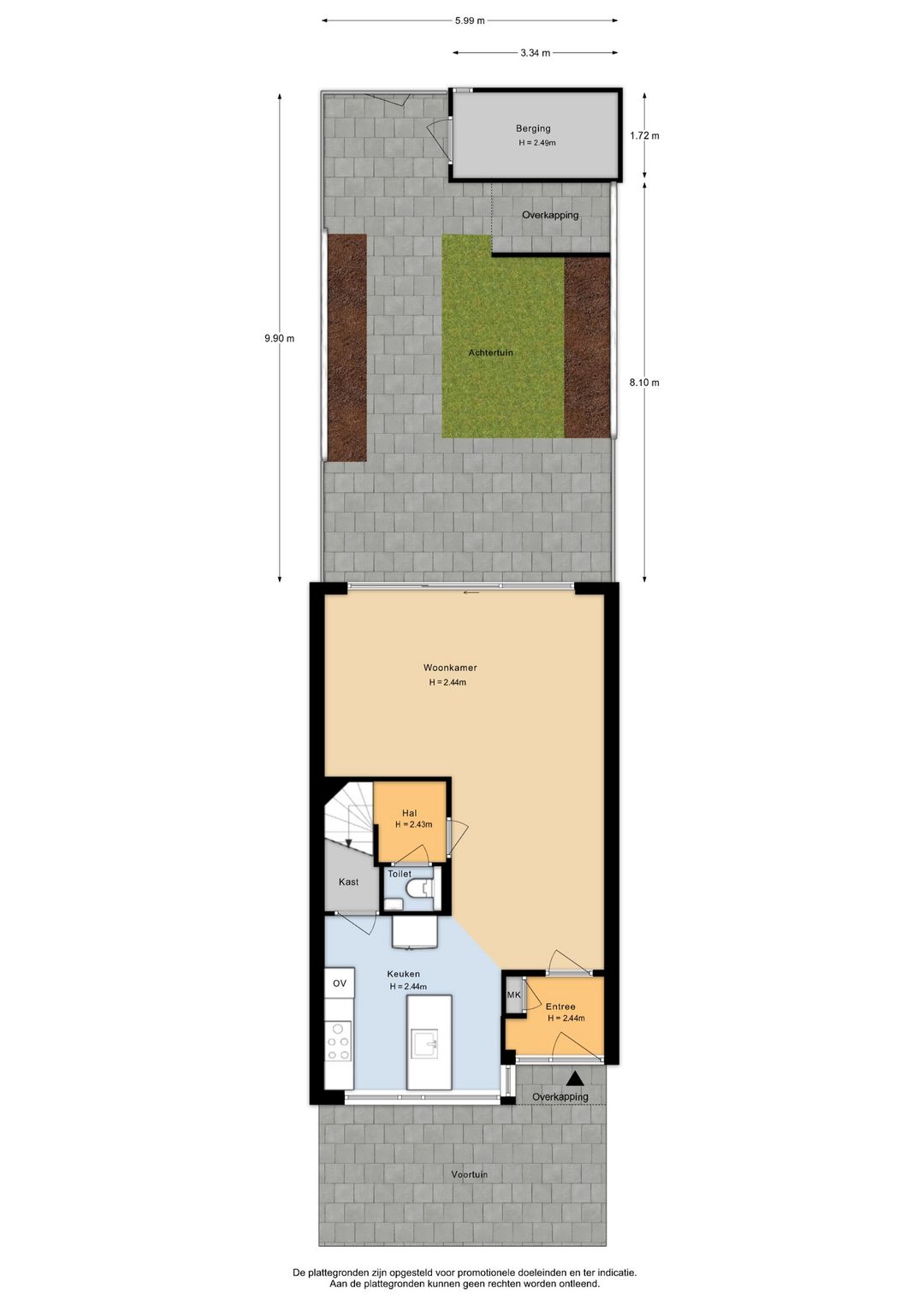 Modern Waterfront Family Home with 4 Bedrooms and Energy Label A in Benschop — 100