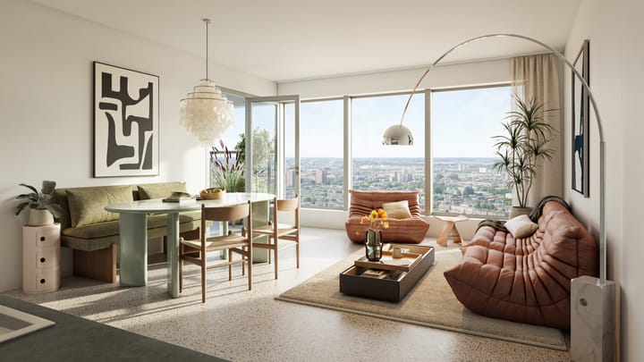 Photo 2 of Tweekamerappartement (Bouwnr. 6)