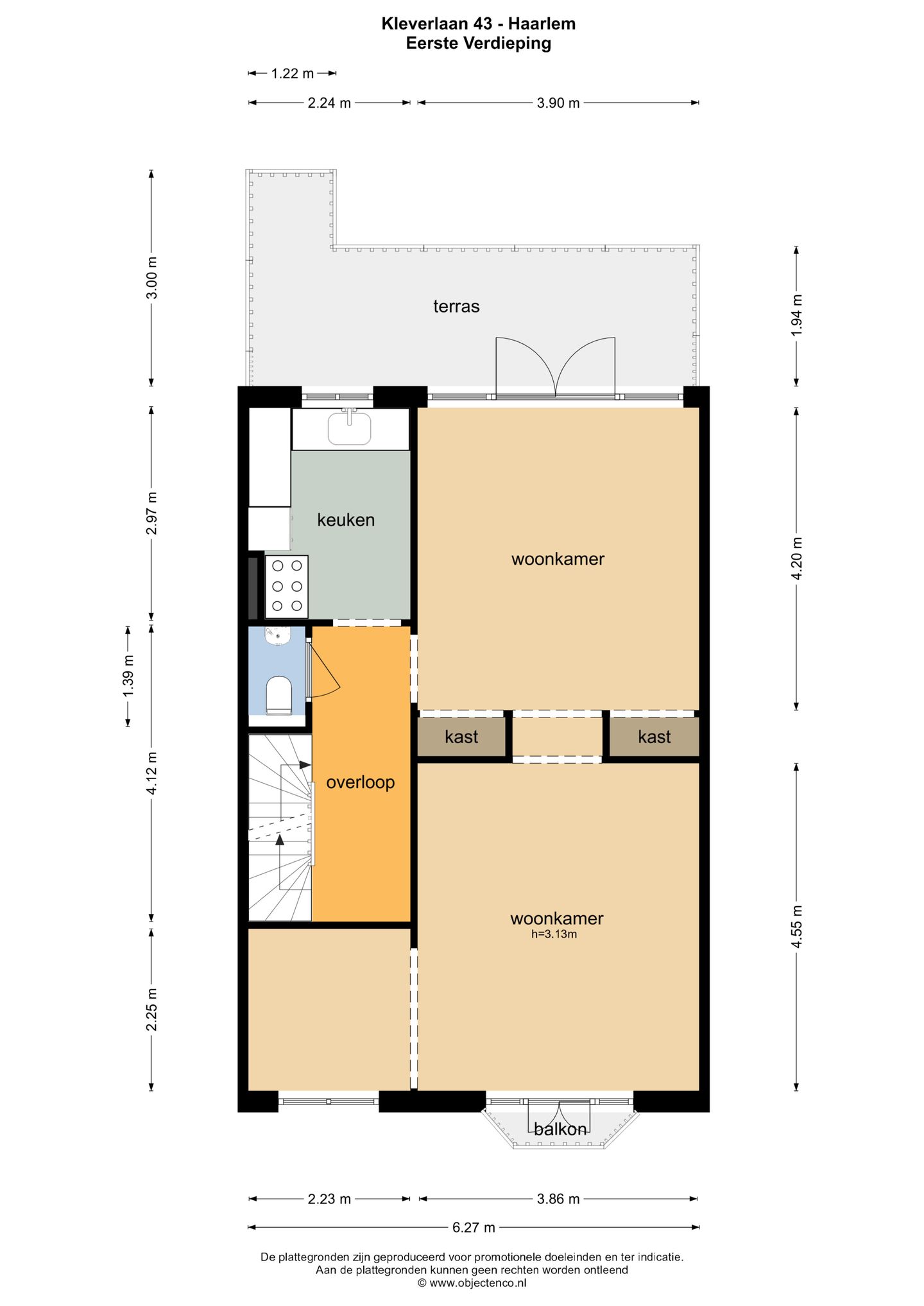 Foto 44 van Kleverlaan 43