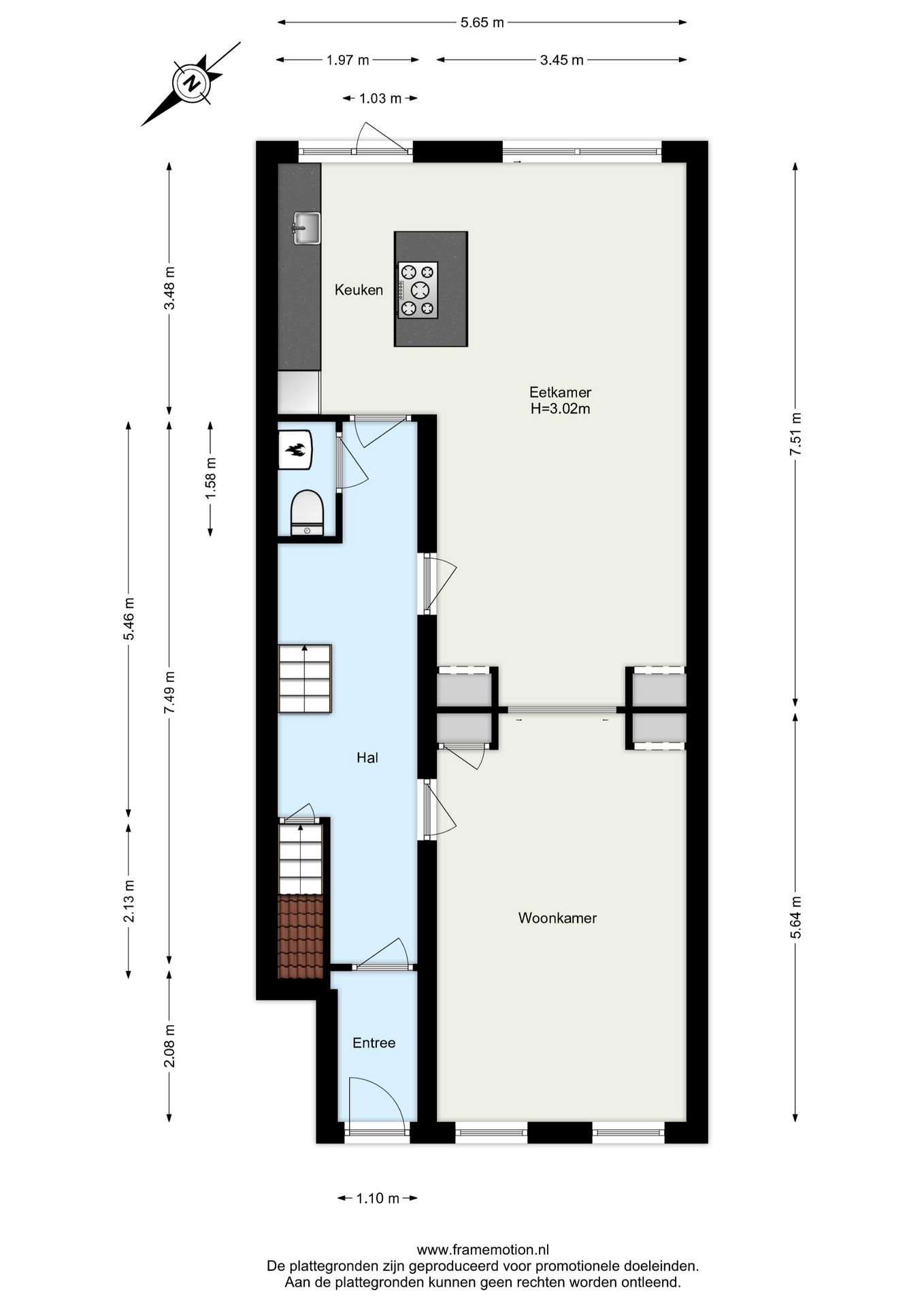 Foto 48 van Graaf Florisstraat 76-B