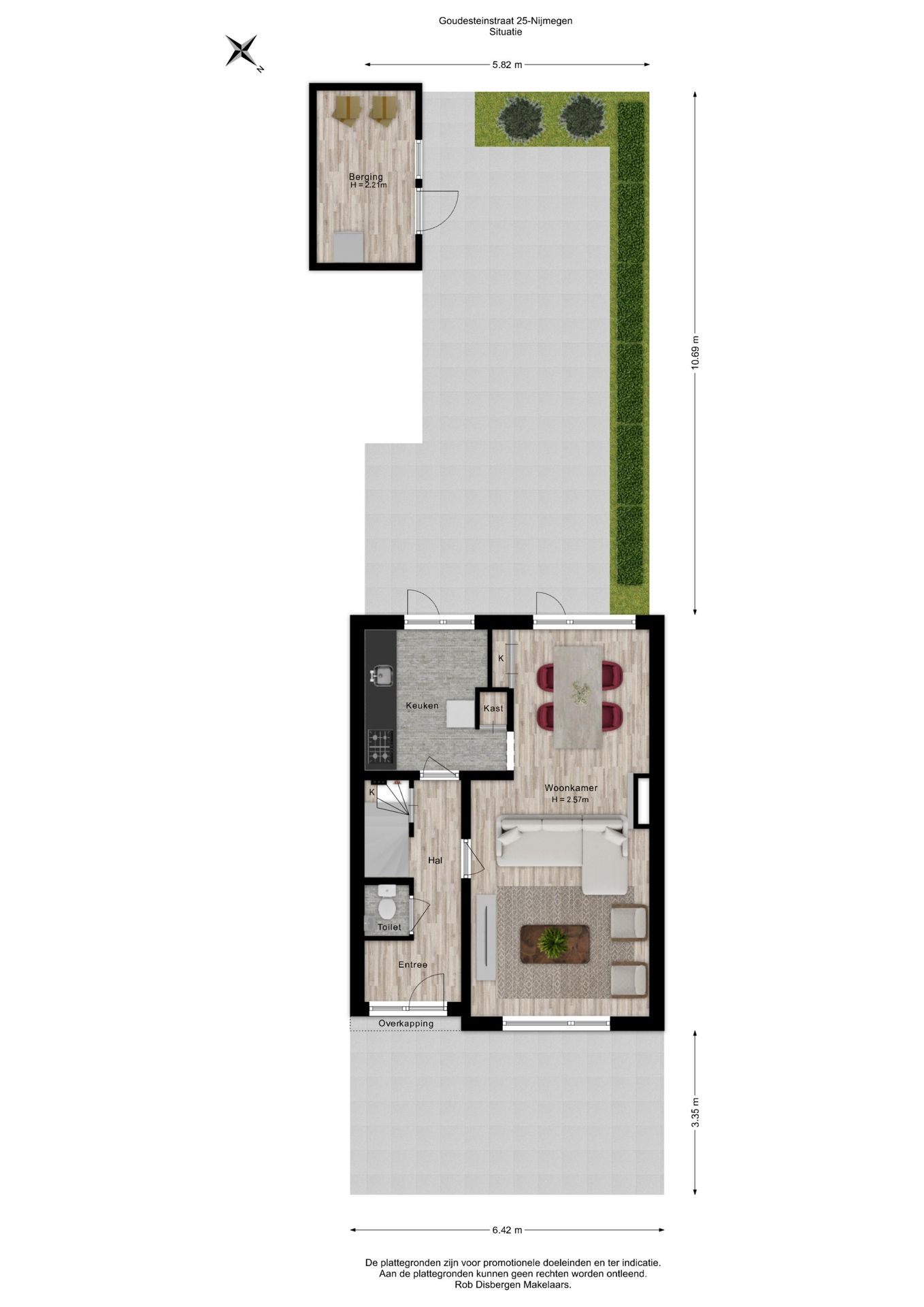 Spacious and practical family home with 4 bedrooms in green Nijmegen Hatert location — 42