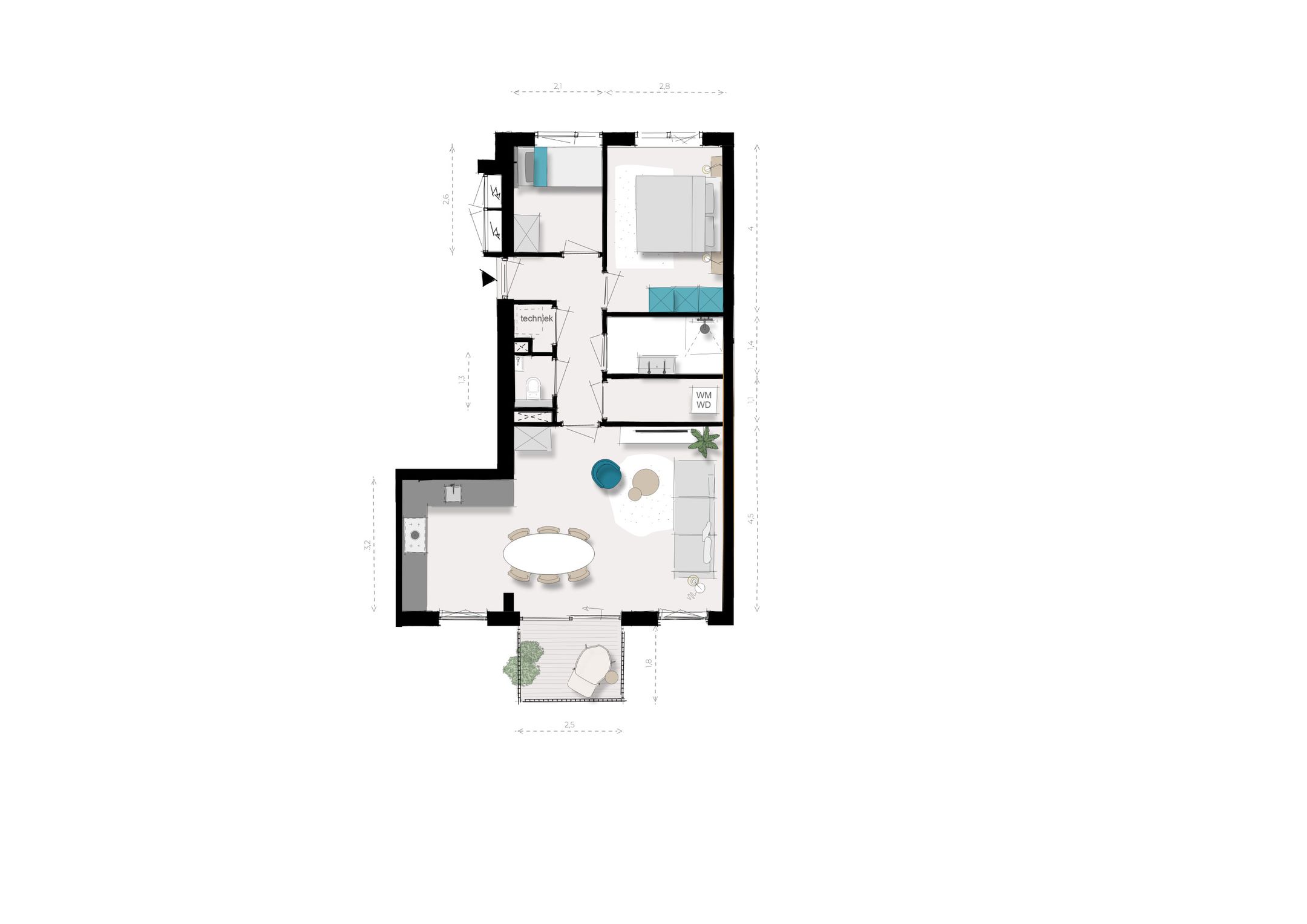 Foto 9 van Folkert Elsingastraat 5-E