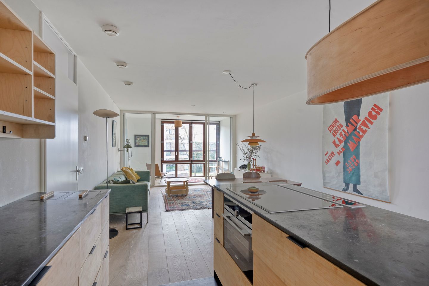 Modern 3-Room Apartment with Serre in Car-Free Funenpark — 14
