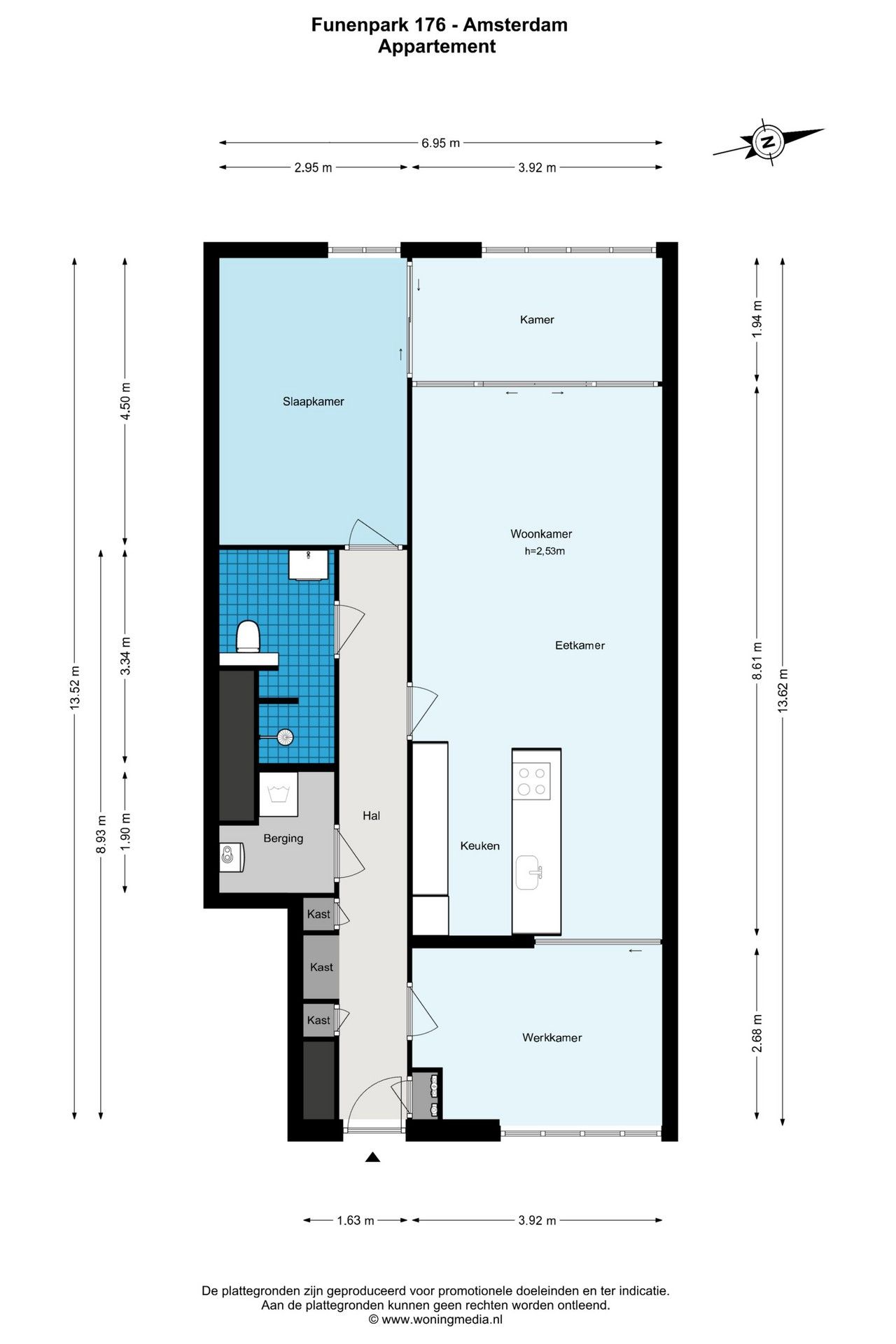 Modern 3-Room Apartment with Serre in Car-Free Funenpark — 32