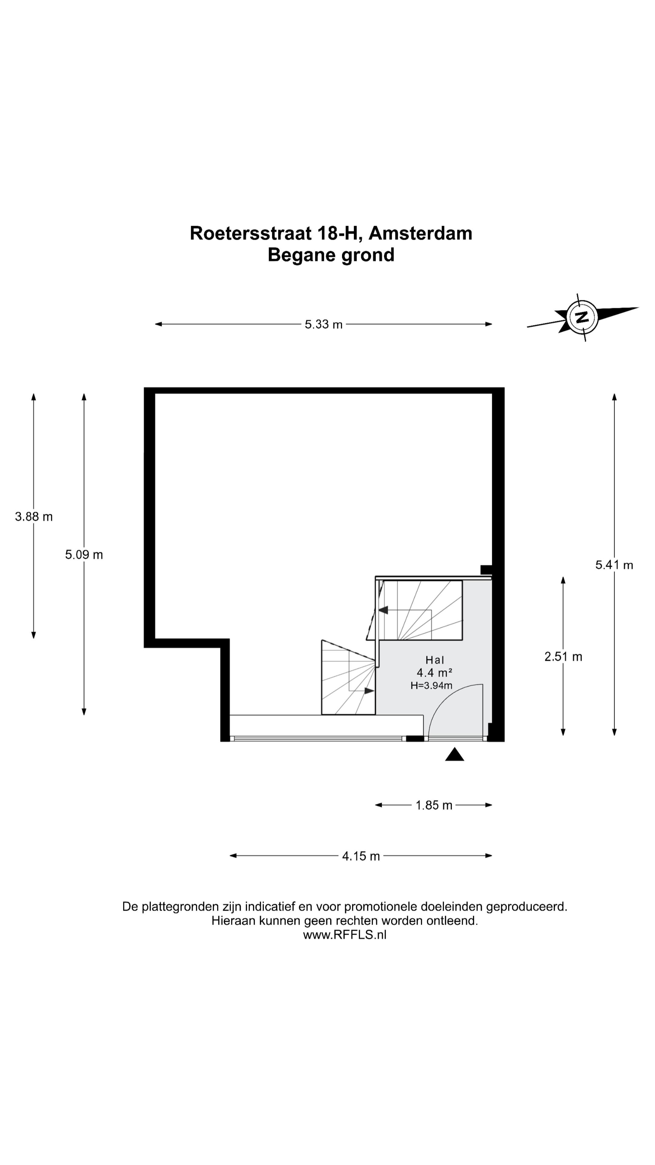Foto 30 van Roetersstraat 18-H