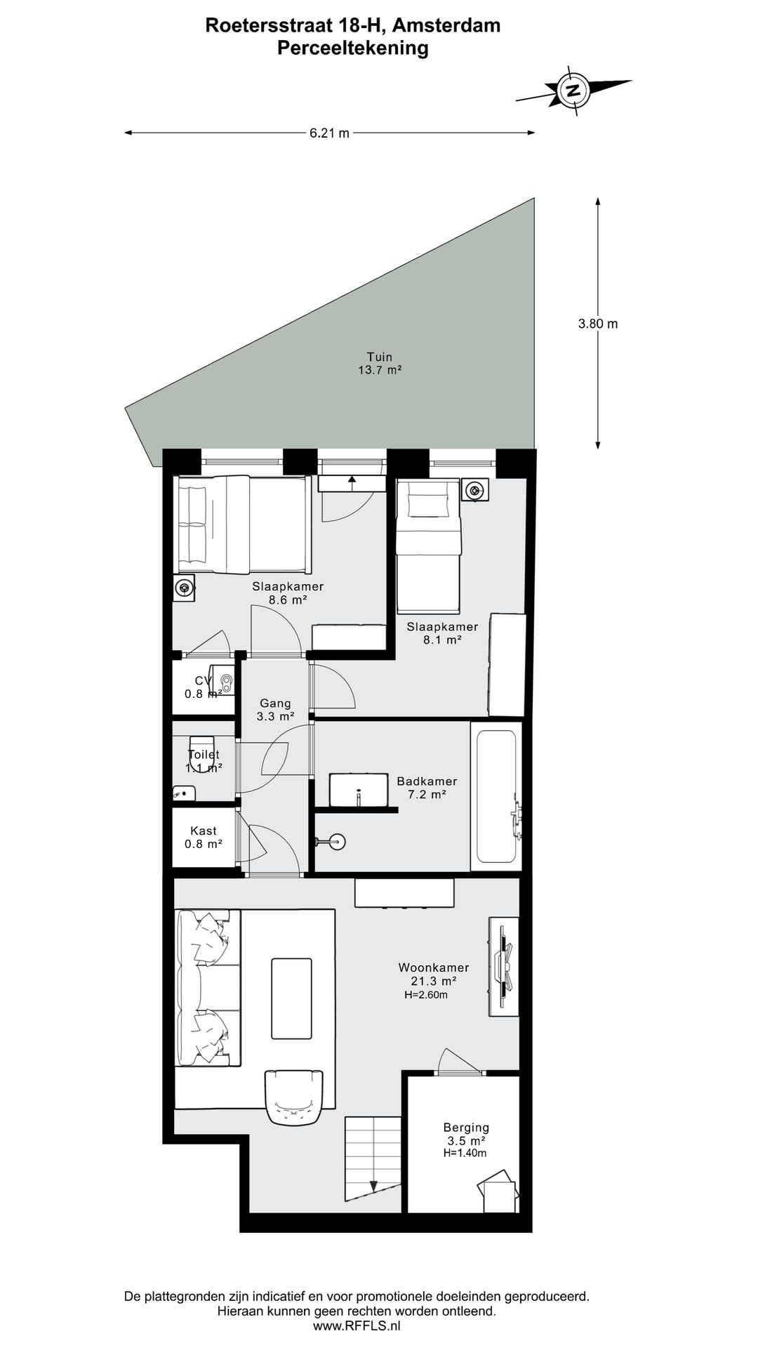 Foto 31 van Roetersstraat 18-H