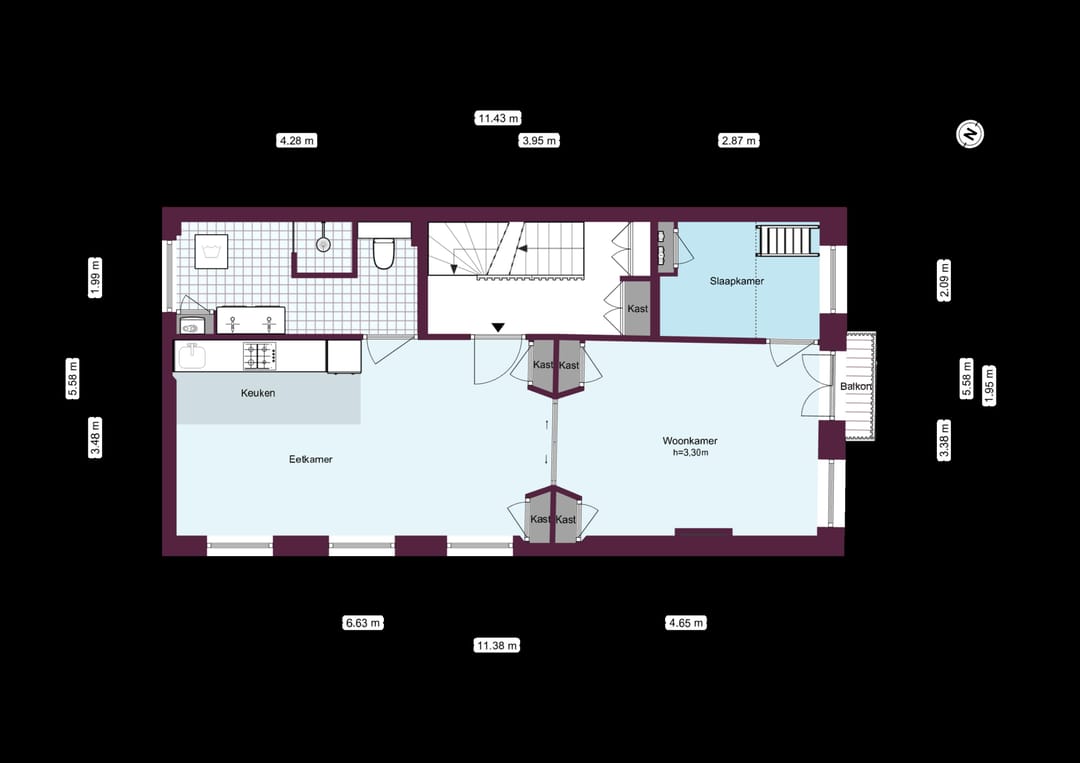 Foto 31 van Johannes Verhulststraat 156-2
