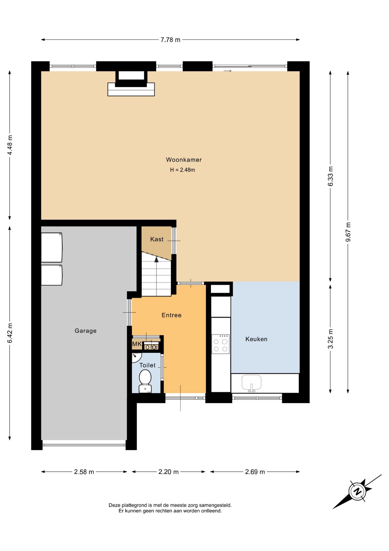 Spacious semi-detached home with expansive garden in Herkingen — 39