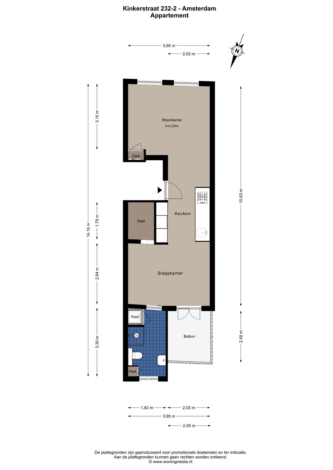 Foto 19 van Kinkerstraat 232-2